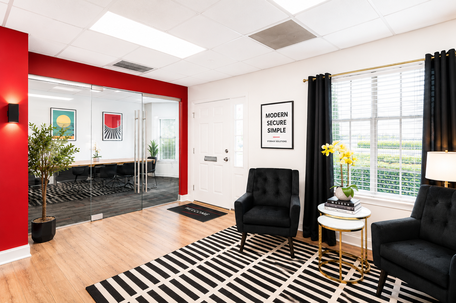 Modern Storage® Maumelle Office Interior